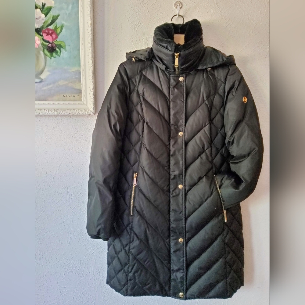 SALE!! -- Michael Kors - Black Quilted Puffer Coat NWOT